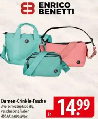 Famila Nord Ost ENRICO BENETTI Damen Crinkle Tasche Angebot