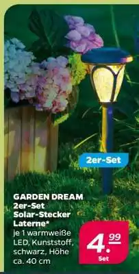 NETTO GARDEN DREAM 2er-Set Solar-Stecker Laterne Angebot
