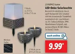 Lidl LED-Deko-Solarleuchte Angebot