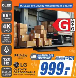 K+B Expert LG OLED-TV OLED55C49LA Angebot