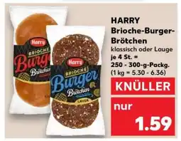 Kaufland Harry Brioche Burger Brötchen Angebot