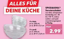 Kaufland SPICE&SOUL Servierschalen Angebot