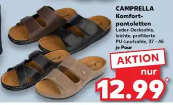 Kaufland CAMPRELLA Komfortpantoletten Angebot