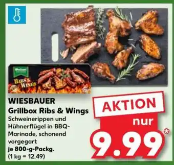 Kaufland WIESBAUER Grillbox Ribs & Wings Angebot