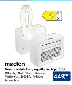Aldi Süd Smarte mobile Camping-Klimaanlage P502 Angebot