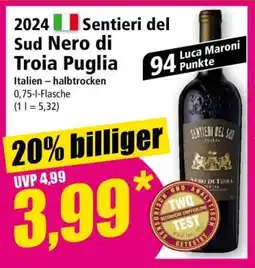 Norma Sentieri del Sud Nero di Troia Puglia Angebot