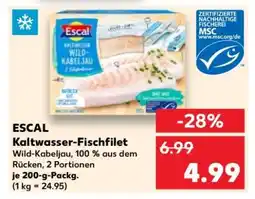 Kaufland ESCAL Kaltwasser Fischfilet Angebot
