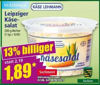 Norma Leipziger Käse-salat Angebot