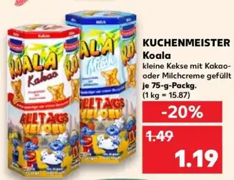 Kaufland Kuchenmeister Koala Angebot