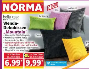 Norma Wende-Dekokissen Mountain Angebot