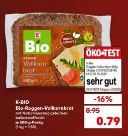 Kaufland Bio-Roggen Vollkornbrot Angebot