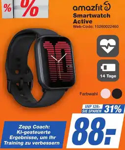 K+B Expert amazfit Smartwatch Active Angebot