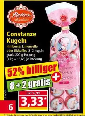 Norma Constanze Kugeln Angebot