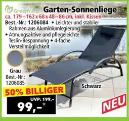Norma Garten-/Sonnenliege Angebot