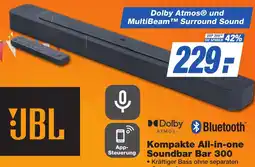 K+B Expert JBL Kompakte All-in-one Soundbar Bar 300 Angebot