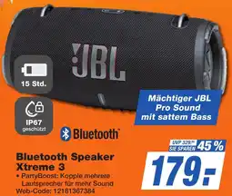 K+B Expert JBL Bluetooth Speaker Xtreme 3 Angebot
