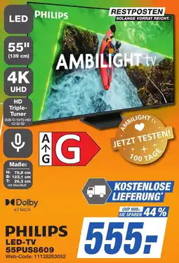 K+B Expert PHILIPS LED-TV 55PUS8609 Angebot