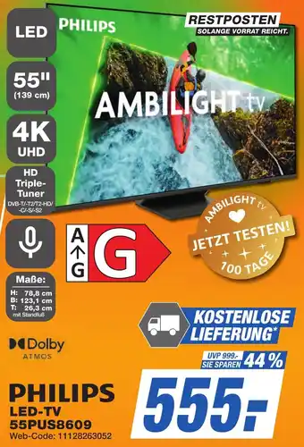 K+B Expert PHILIPS LED-TV 55PUS8609 Angebot