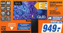 K+B Expert SAMSUNG QLED-TV GQ65Q74DATXZG und Soundbar mit Subwoofer HW-B760GD/ZG Angebot