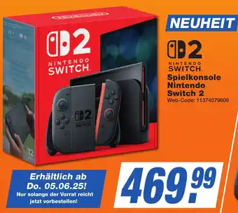 K+B Expert Spielkonsole Nintendo Switch 2 Angebot