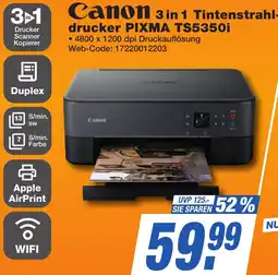 K+B Expert Canon 3 in 1 Tintenstrahldrucker PIXMA TS5350i Angebot