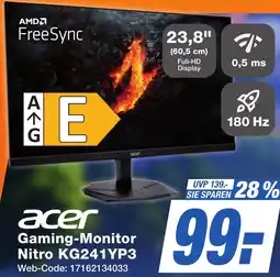 K+B Expert acer Gaming-Monitor Nitro KG241YP3 Angebot