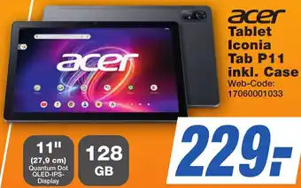 K+B Expert acer Tablet Iconia Tab P11 inkl. Case Angebot