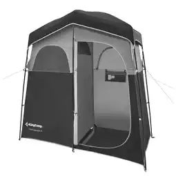 Netto Marken-Discount KINGCAMP Duschzelt Marasusa II Camping Umkleidezelt WC Toiletten Zelt 2 Personen Angebot