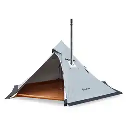 Netto Marken-Discount KINGCAMP Tipi Torino Light 1-2 Personen Camping Trekking Haus Zelt Tepee Leicht Angebot