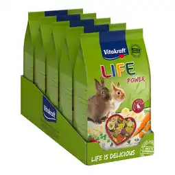 Netto Marken-Discount Vitakraft Life Power Zwergkaninchen 600g, 5er Pack Angebot