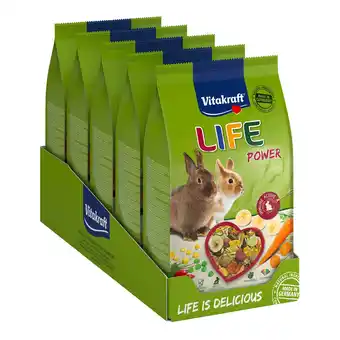 Netto Marken-Discount Vitakraft Life Power Zwergkaninchen 600g, 5er Pack Angebot