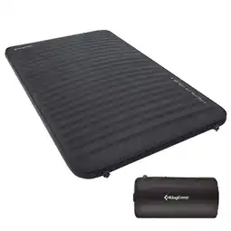 Netto Marken-Discount KINGCAMP Luftbett Premium Double Isomatte Selbstaufblasend Camping Bett 7,5 cm Angebot