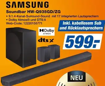 Expert SAMSUNG Soundbar HW-Q935GD/ZG Angebot