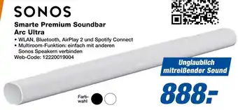 Expert SONOS Smarte Premium Soundbar Arc Ultra Angebot