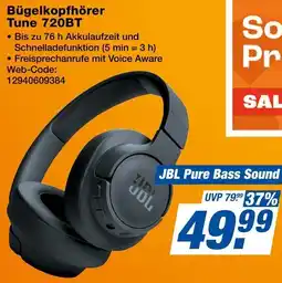 Expert JBL Bügelkopfhörer Tune 720BT Angebot