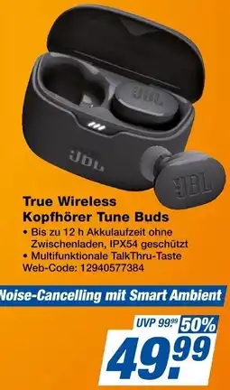 Expert JBL True Wireless Kopfhörer Tune Buds Angebot