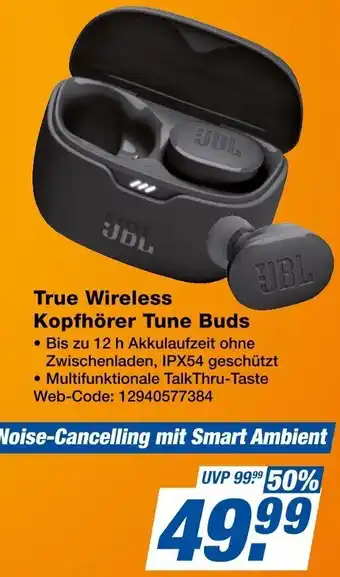 Expert JBL True Wireless Kopfhörer Tune Buds Angebot