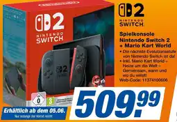 Expert Spielkonsole Nintendo Switch 2 + Mario Kart World Angebot
