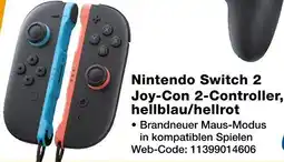 Expert Nintendo Switch 2 Joy-Con 2-Controller, hellblau/hellrot Angebot