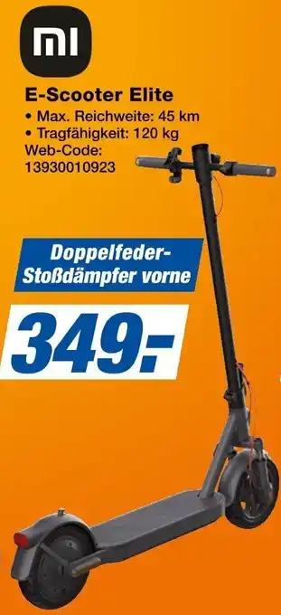 Expert Xiaomi E-Scooter Elite Angebot