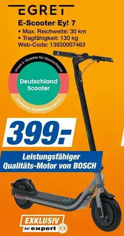 Expert EGRET E-Scooter Ey! 7 Angebot