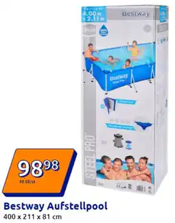 Action Bestway Aufstellpool Angebot