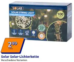 Action Solar Solar-Lichterkette Angebot