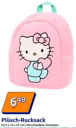Action Plüsch-Rucksack Angebot