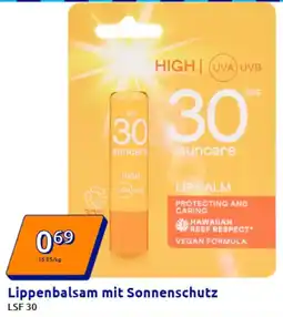 Action Lippenbalsam mit Sonnenschutz Angebot