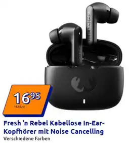 Action Fresh 'n Rebel Kabellose In-Ear Kopfhörer mit Noise Cancelling Angebot