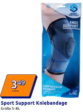 Action Sport Support Kniebandage Angebot