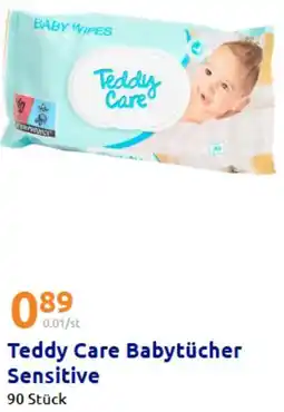 Action Teddy Care Babytücher Sensitive Angebot