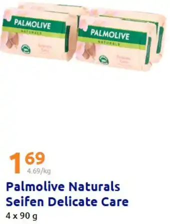 Action Palmolive Naturals Seifen Delicate Care Angebot