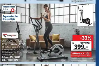 Lidl Christopeit Sport Crosstrainer „el 5” Angebot